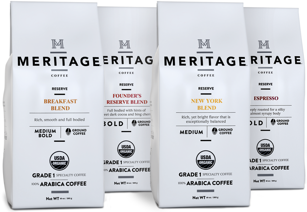 MERITAGE COFFEE GROUND GIFT PACK